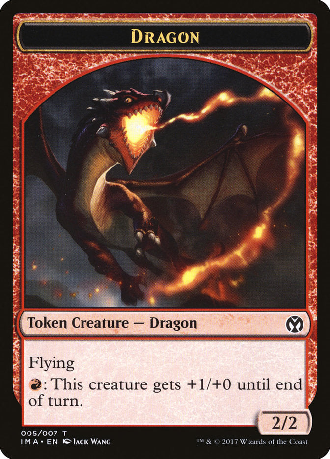 Dragon (005/007) [Iconic Masters Tokens] | All Aboard Games