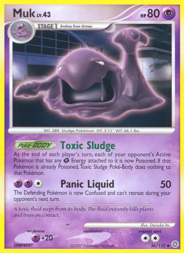 Muk (56/132) [Diamond & Pearl: Secret Wonders] | All Aboard Games