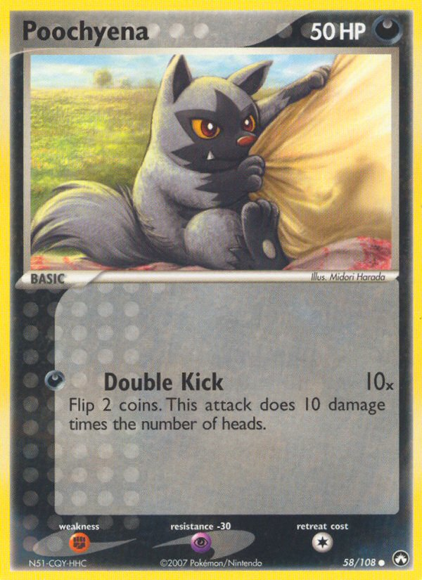 Poochyena (58/108) [EX: Power Keepers] | All Aboard Games