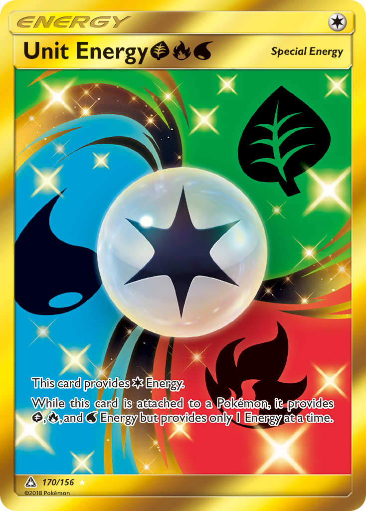 Unit Energy (170/156) (Grass, Fire, Water) [Sun & Moon: Ultra Prism] | All Aboard Games