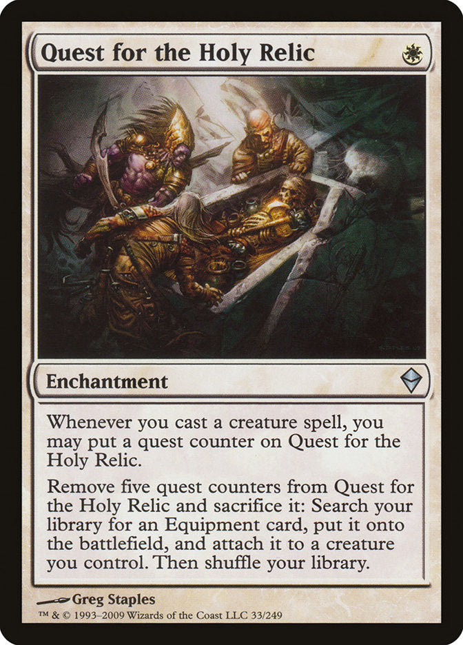 Quest for the Holy Relic [Zendikar] | All Aboard Games