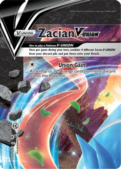 Zacian V-Union (SWSH163) [Sword & Shield: Black Star Promos] | All Aboard Games