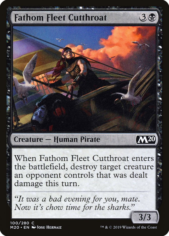Fathom Fleet Cutthroat [Core Set 2020] | All Aboard Games