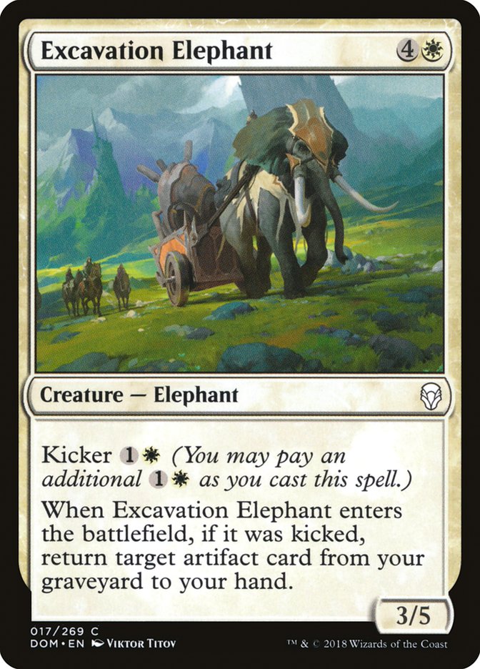 Excavation Elephant [Dominaria] | All Aboard Games