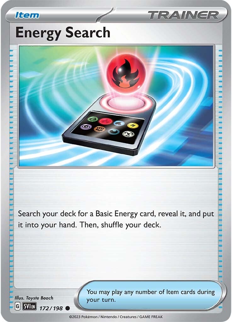 Energy Search (172/198) [Scarlet & Violet: Base Set] | All Aboard Games