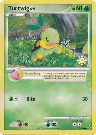 Turtwig (78/100) [Countdown Calendar Promos] | All Aboard Games