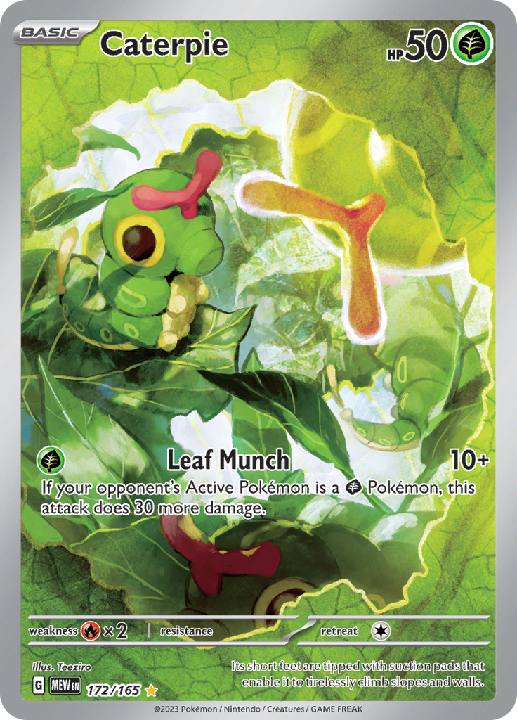 Caterpie (172/165) [Scarlet & Violet: 151] | All Aboard Games