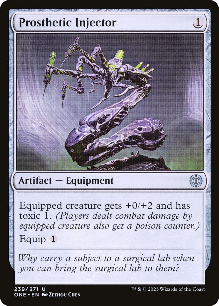 Prosthetic Injector [Phyrexia: All Will Be One] | All Aboard Games