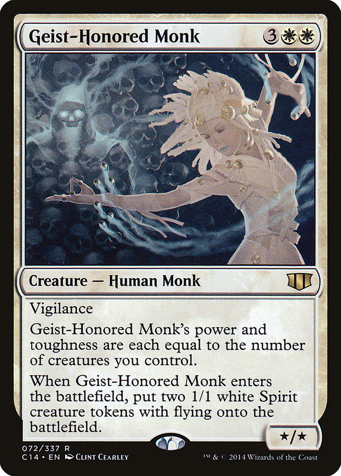 Geist-Honored Monk [Commander 2014] | All Aboard Games