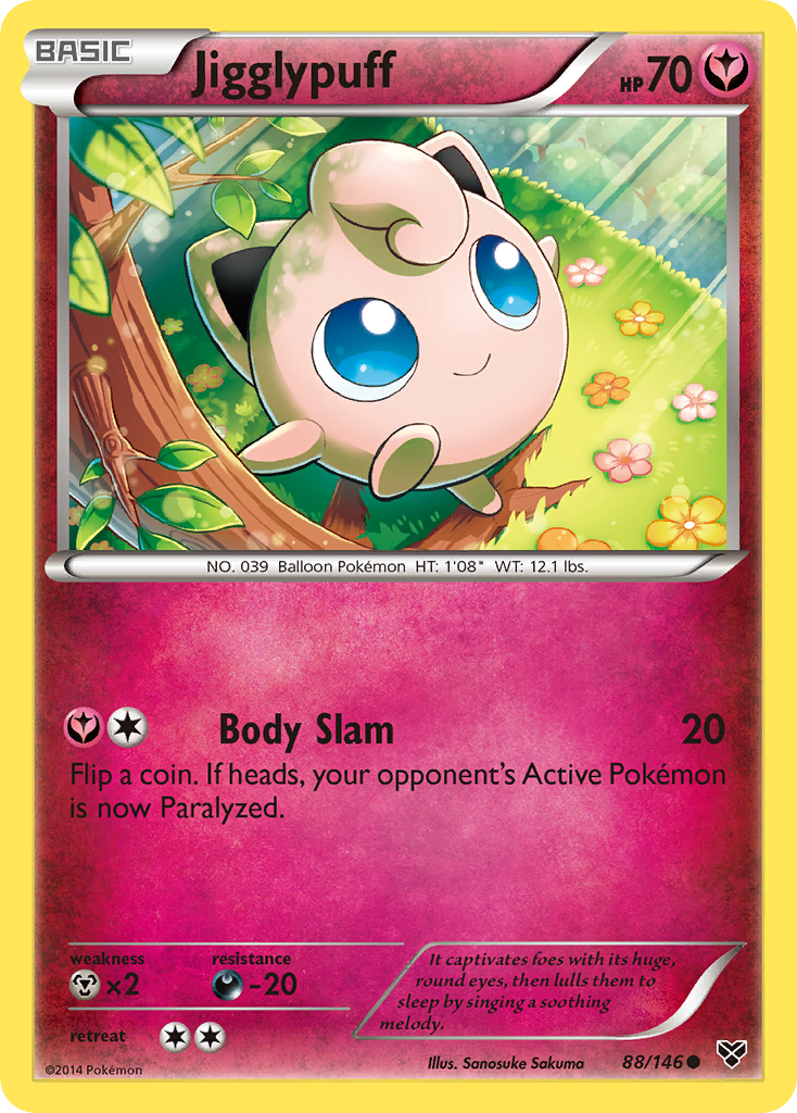 Jigglypuff (88/146) [XY: Base Set] | All Aboard Games