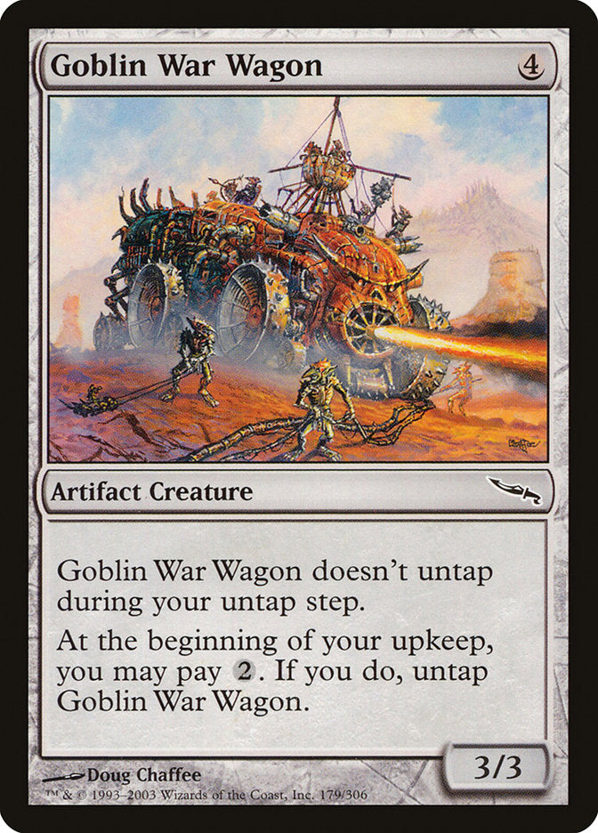 Goblin War Wagon [Mirrodin] | All Aboard Games