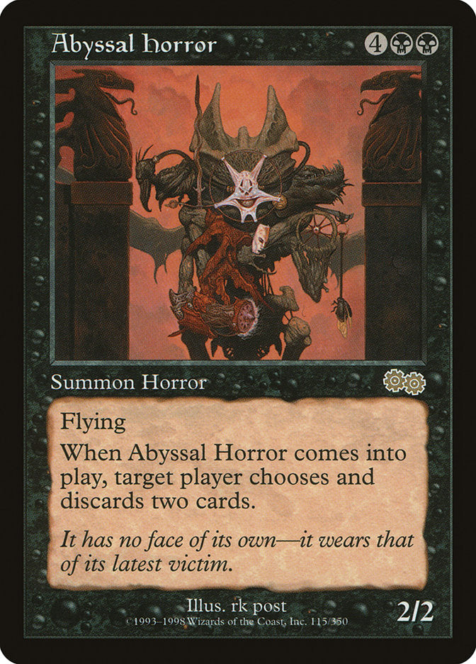 Abyssal Horror [Urza's Saga] | All Aboard Games