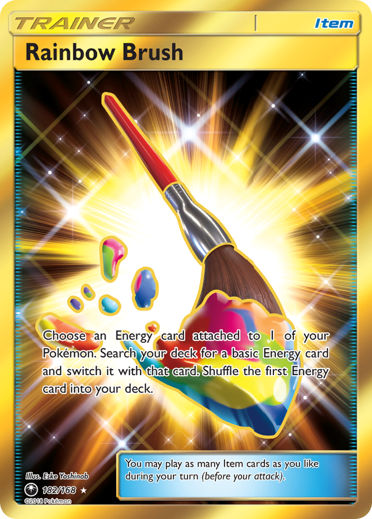 Rainbow Brush (182/168) [Sun & Moon: Celestial Storm] | All Aboard Games