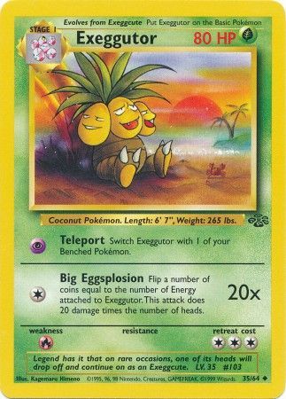 Exeggutor (35/64) [Jungle Unlimited] | All Aboard Games