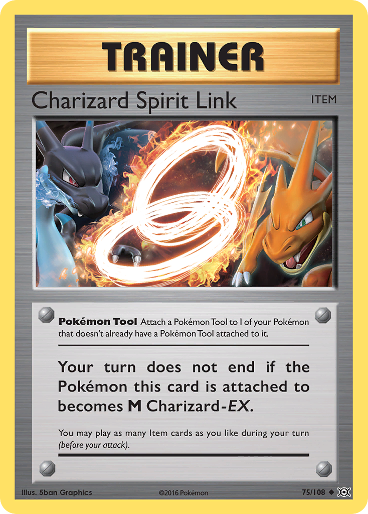 Charizard Spirit Link (75/108) [XY: Evolutions] | All Aboard Games