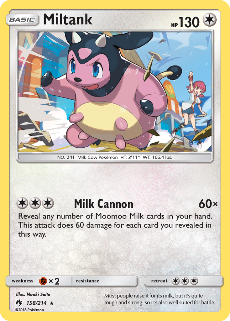 Miltank (158/214) [Sun & Moon: Lost Thunder] | All Aboard Games