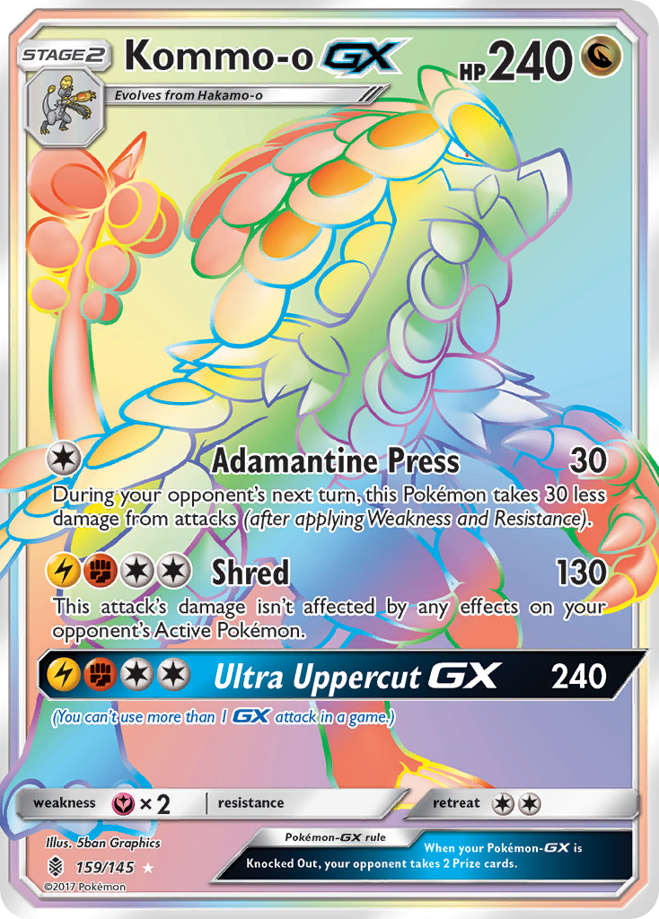 Kommo-o GX (159/145) [Sun & Moon: Guardians Rising] | All Aboard Games