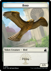 Bird // Zombie Double-Sided Token [Ravnica Remastered Tokens] | All Aboard Games