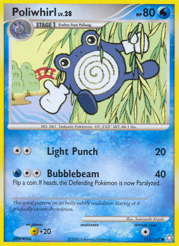 Poliwhirl (115/146) [Diamond & Pearl: Legends Awakened] | All Aboard Games