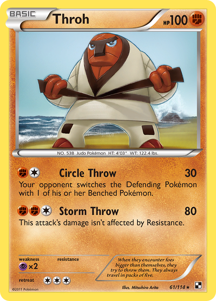 Throh (61/114) [Black & White: Base Set] | All Aboard Games