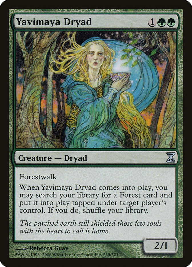 Yavimaya Dryad [Time Spiral] | All Aboard Games