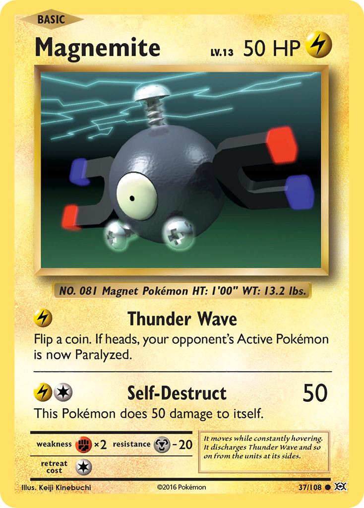 Magnemite (37/108) [XY: Evolutions] | All Aboard Games