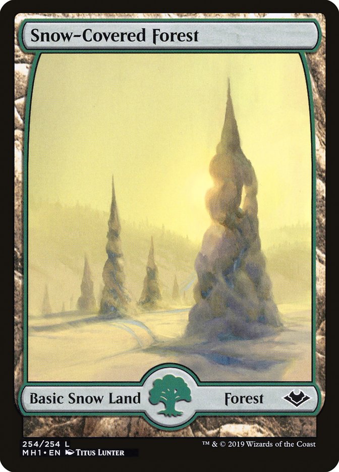 Snow-Covered Forest [Modern Horizons] | All Aboard Games