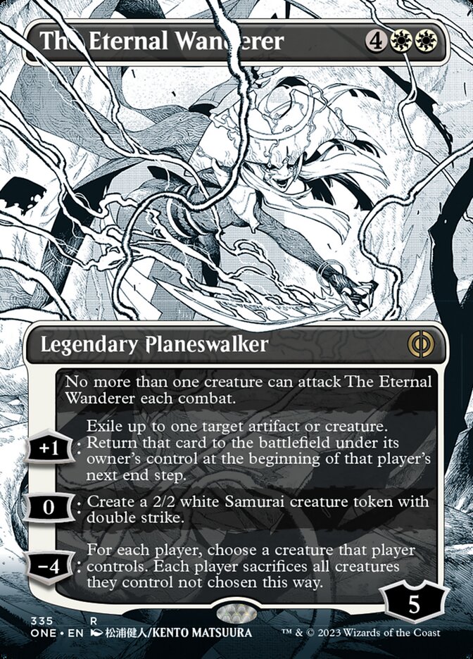 The Eternal Wanderer (Borderless Manga) [Phyrexia: All Will Be One] | All Aboard Games