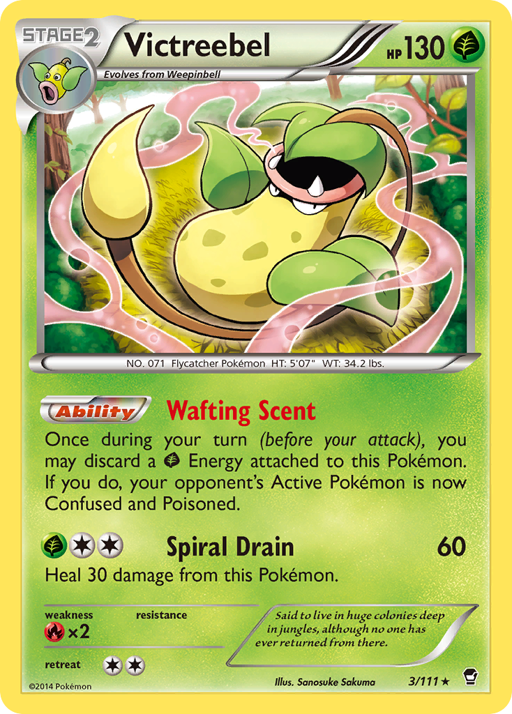 Victreebel (3/111) [XY: Furious Fists] | All Aboard Games