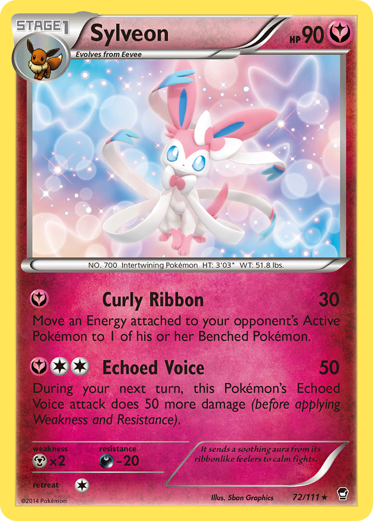 Sylveon (72/111) [XY: Furious Fists] | All Aboard Games