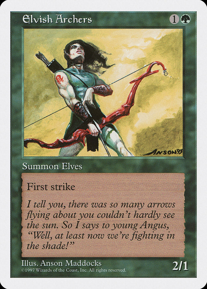 Elvish Archers [Fifth Edition] | All Aboard Games