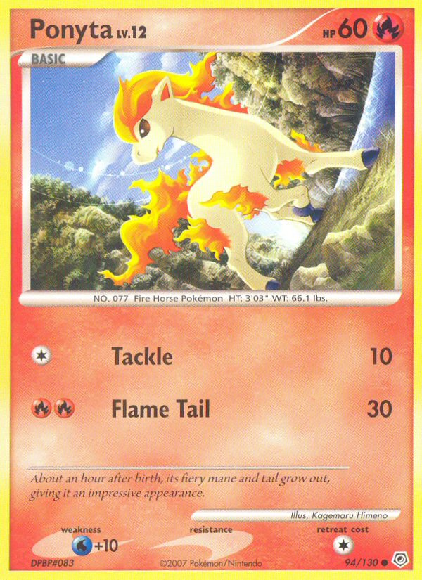 Ponyta (94/130) [Diamond & Pearl: Base Set] | All Aboard Games