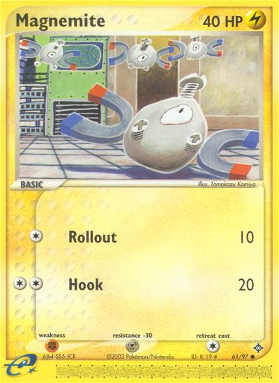 Magnemite (61/97) [EX: Dragon] | All Aboard Games