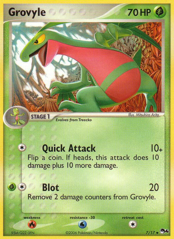 Grovyle (7/17) [POP Series 4] | All Aboard Games