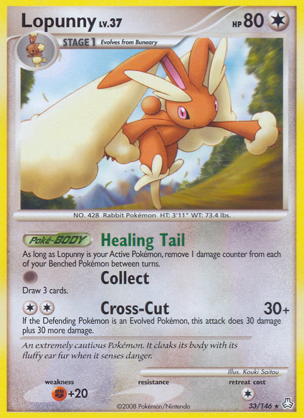 Lopunny (33/146) [Diamond & Pearl: Legends Awakened] | All Aboard Games