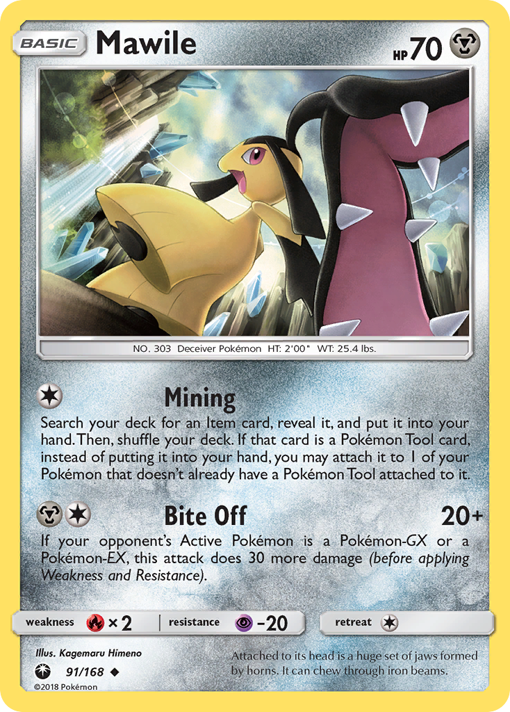 Mawile (91/168) [Sun & Moon: Celestial Storm] | All Aboard Games