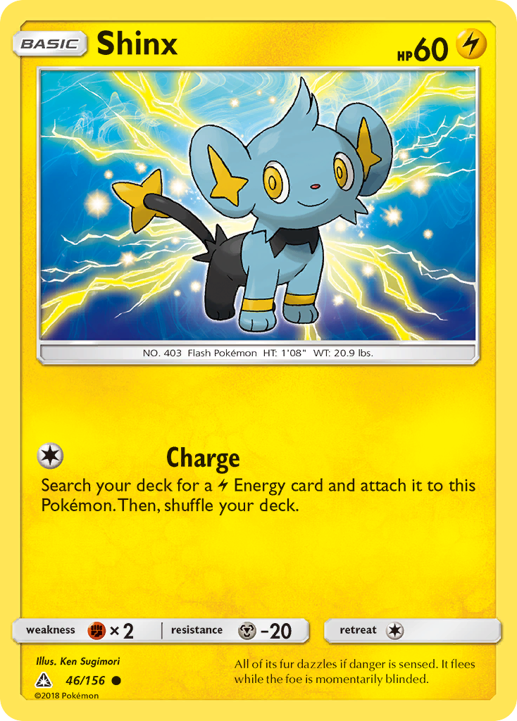 Shinx (46/156) [Sun & Moon: Ultra Prism] | All Aboard Games