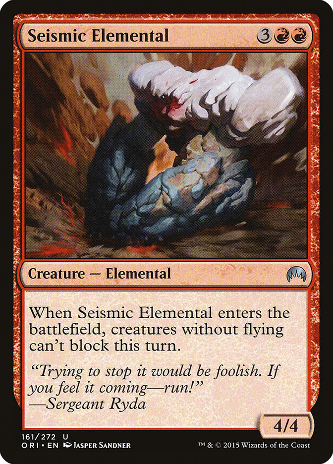 Seismic Elemental [Magic Origins] | All Aboard Games