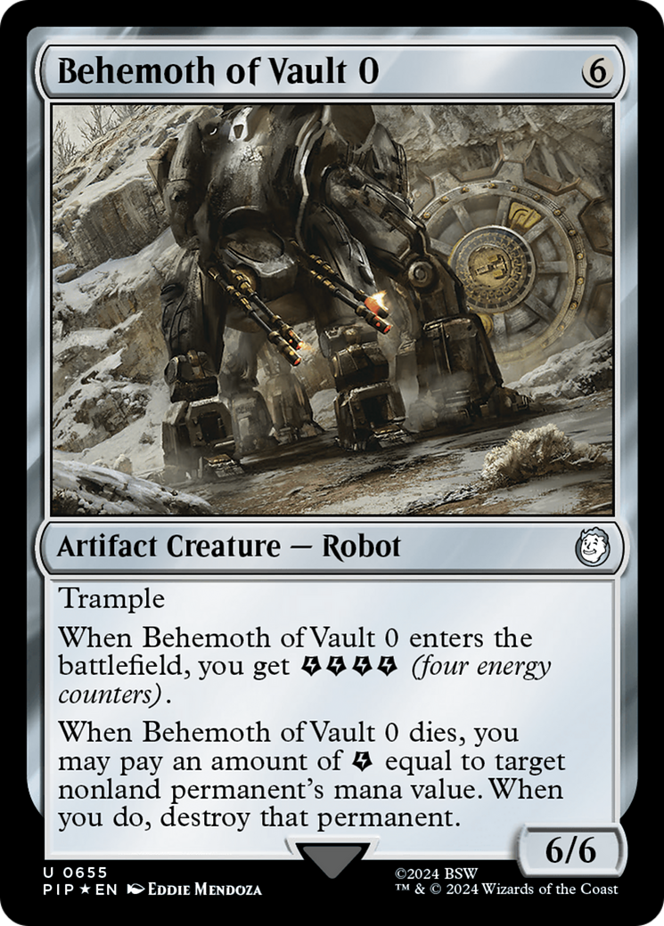 Behemoth of Vault 0 (Surge Foil) [Fallout] | All Aboard Games