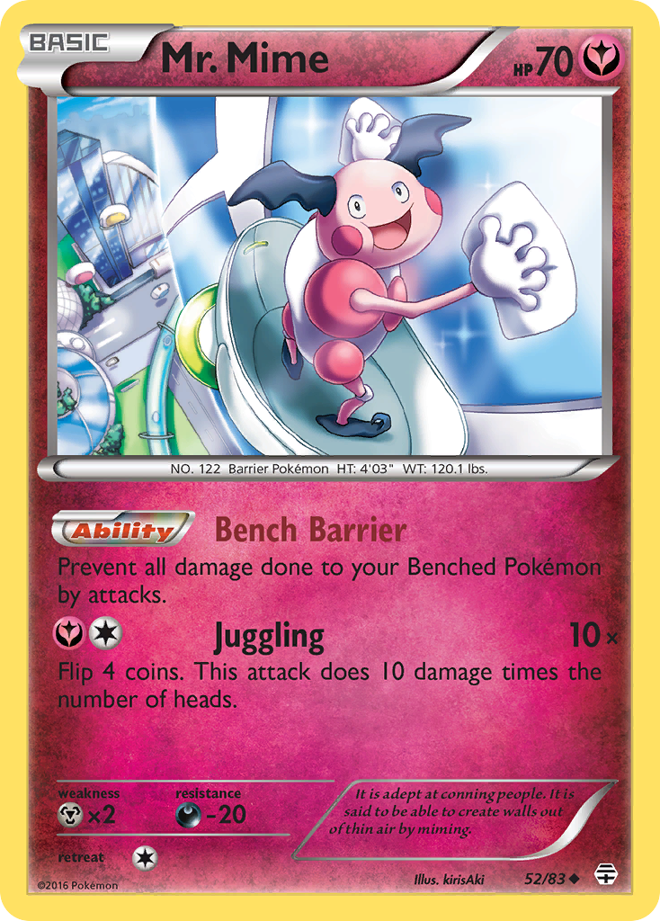 Mr. Mime (52/83) [XY: Generations] | All Aboard Games