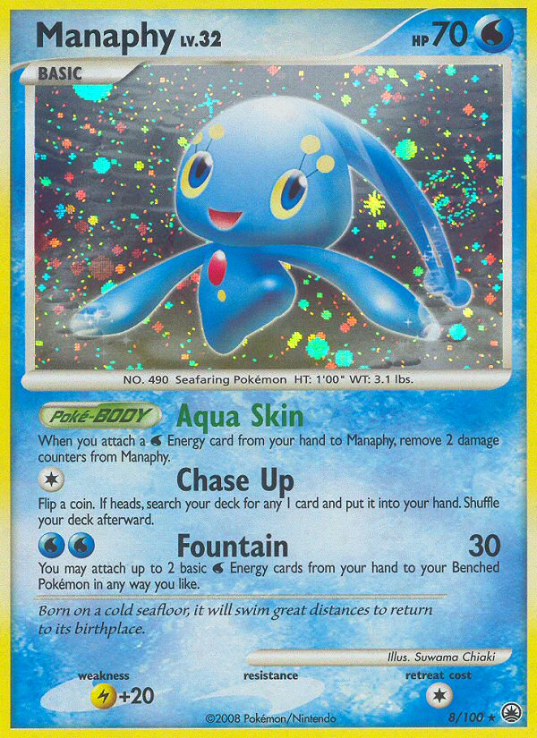 Manaphy (8/100) [Diamond & Pearl: Majestic Dawn] | All Aboard Games