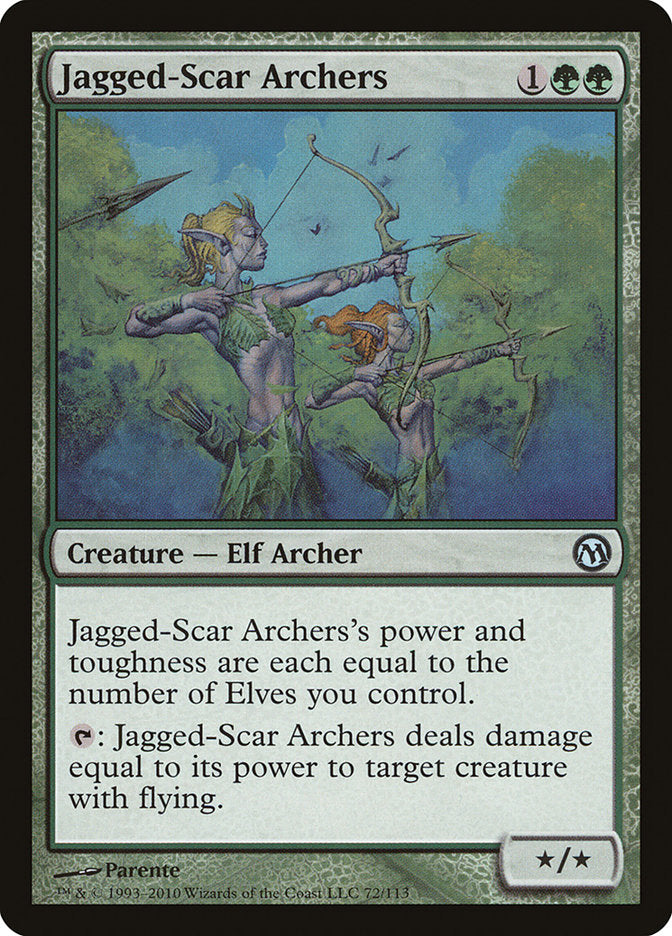 Jagged-Scar Archers [Duels of the Planeswalkers] | All Aboard Games