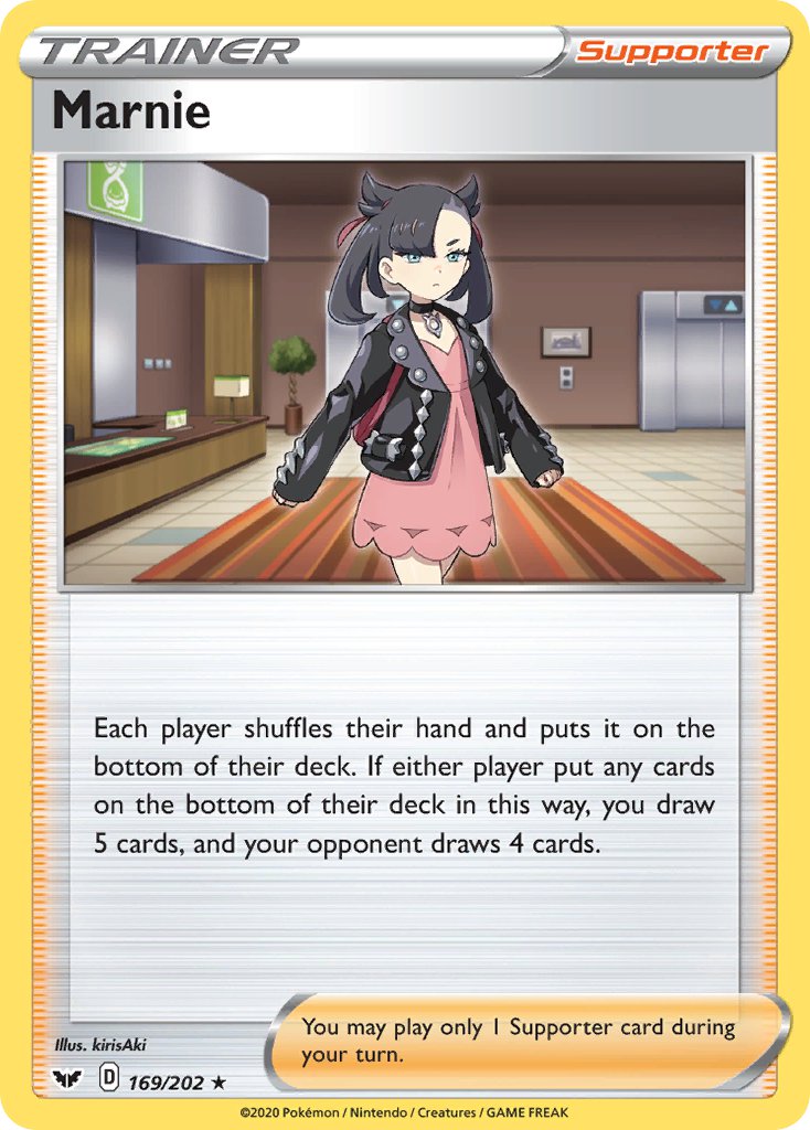Marnie (169/202) (Theme Deck Exclusive) [Sword & Shield: Base Set] | All Aboard Games