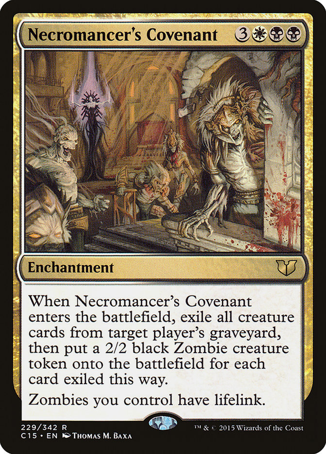 Necromancer's Covenant [Commander 2015] | All Aboard Games