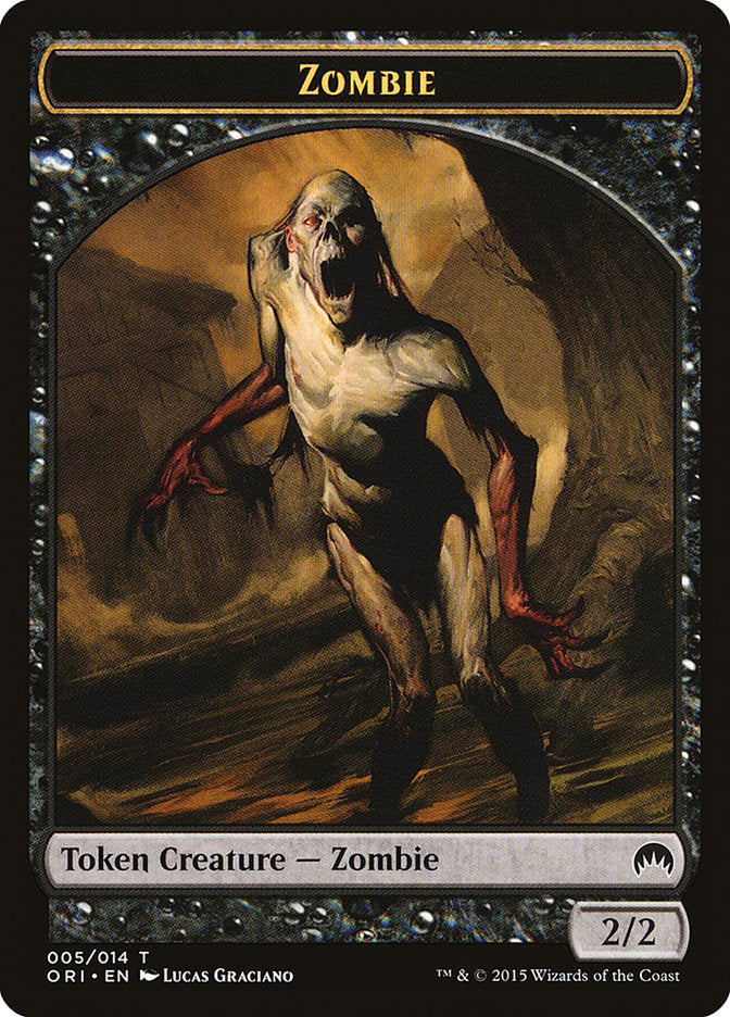 Zombie [Magic Origins Tokens] | All Aboard Games
