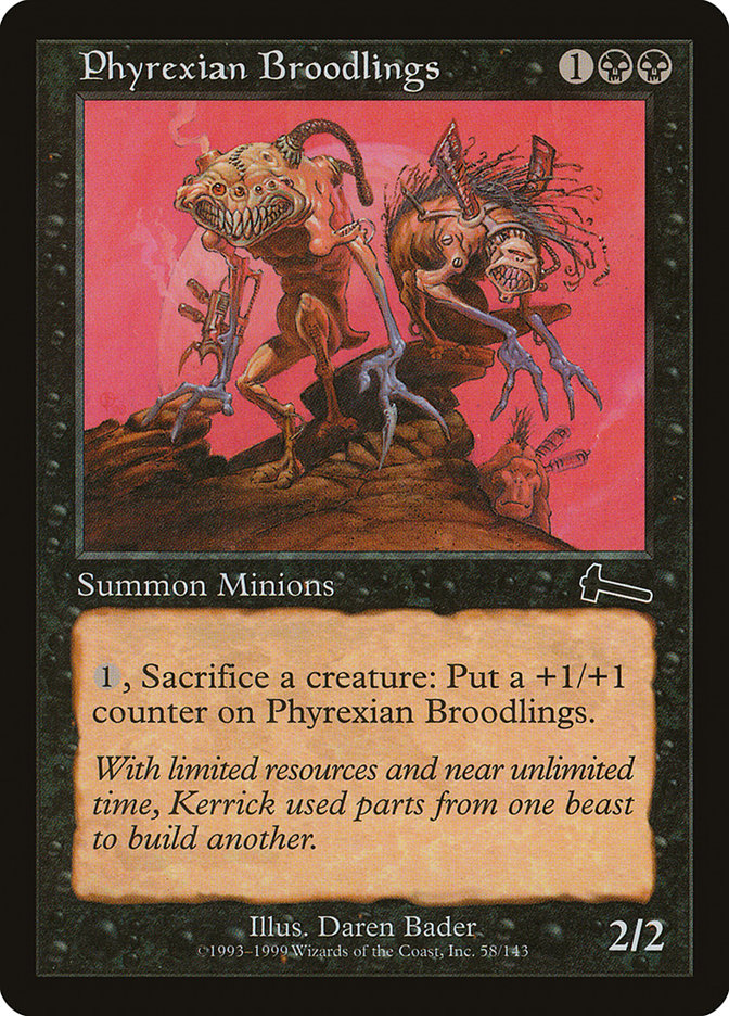 Phyrexian Broodlings [Urza's Legacy] | All Aboard Games