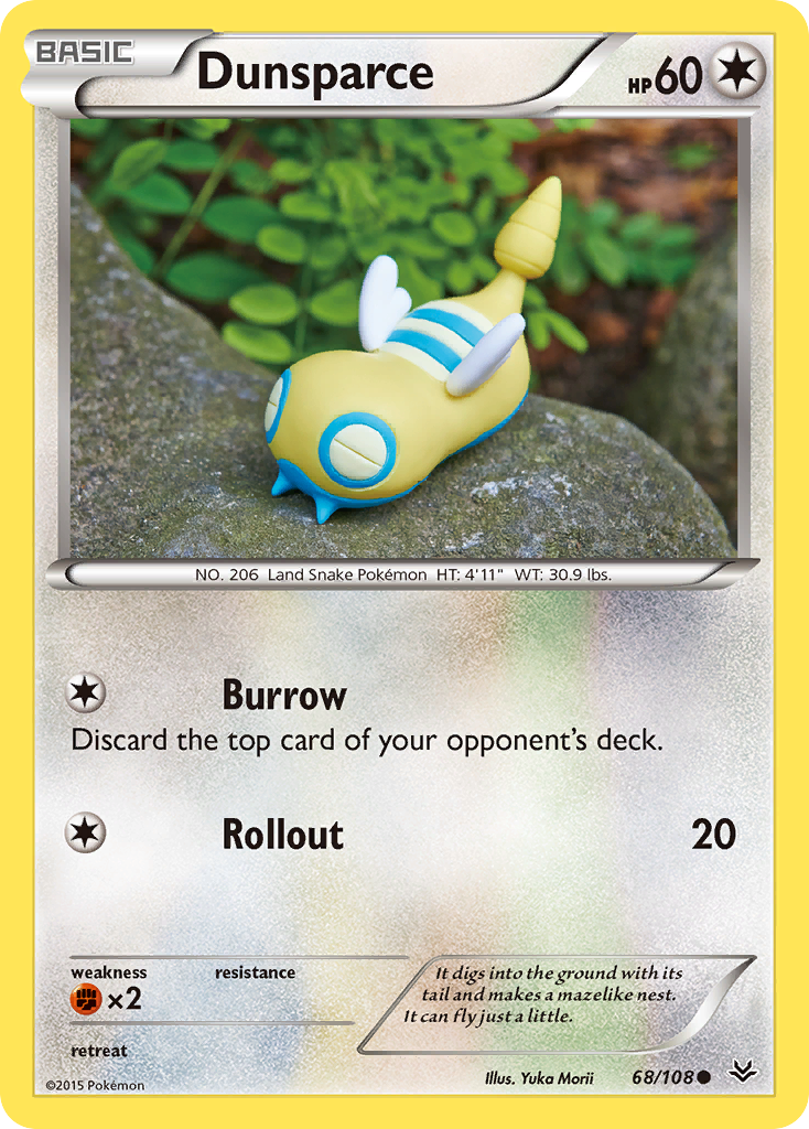 Dunsparce (68/108) [XY: Roaring Skies] | All Aboard Games