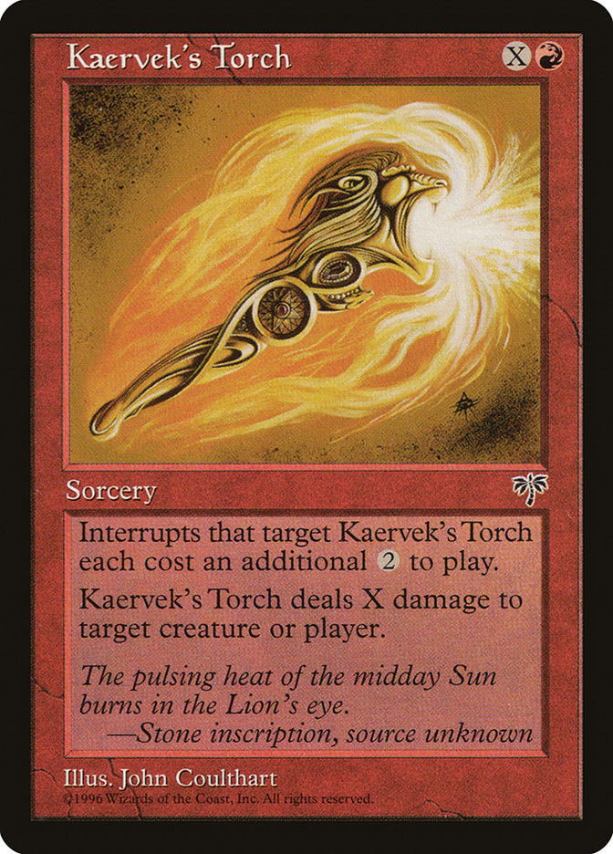 Kaervek's Torch [Mirage] | All Aboard Games