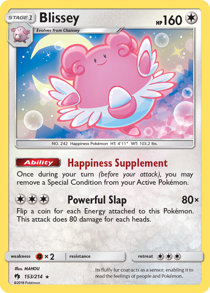 Blissey (153/214) [Sun & Moon: Lost Thunder] | All Aboard Games