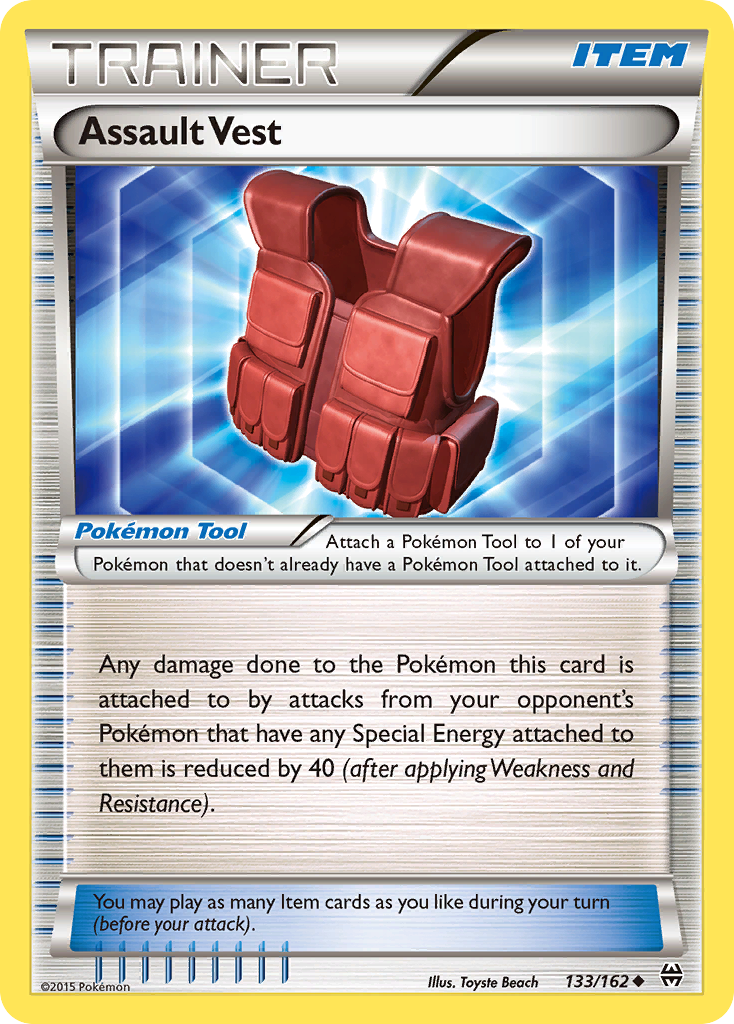 Assault Vest (133/162) [XY: BREAKthrough] | All Aboard Games